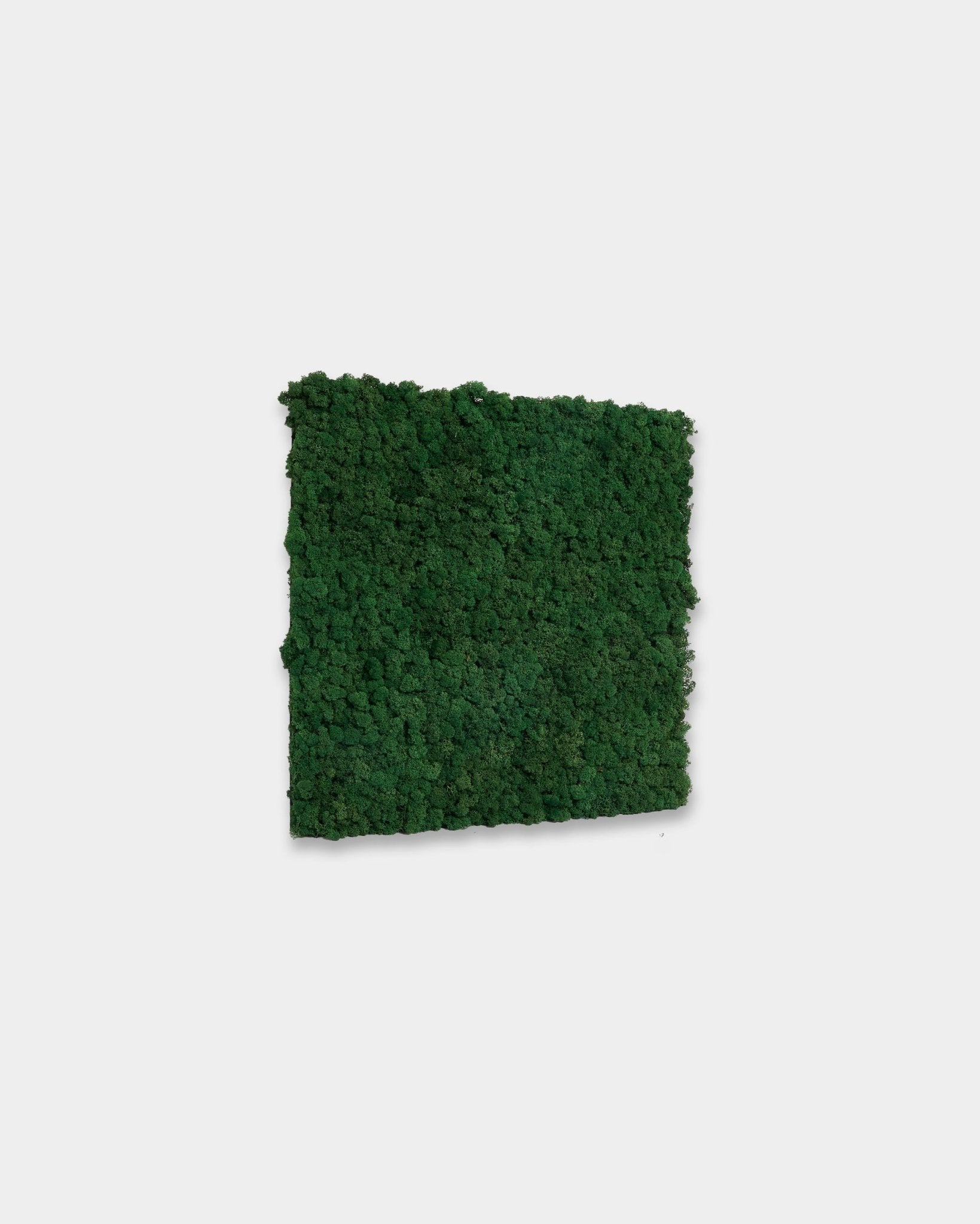 WoodUpp Akupixel Moss Green acoustic panel (60 x 60 cm) featuring vibrant moss green color, displayed against a plain white background.